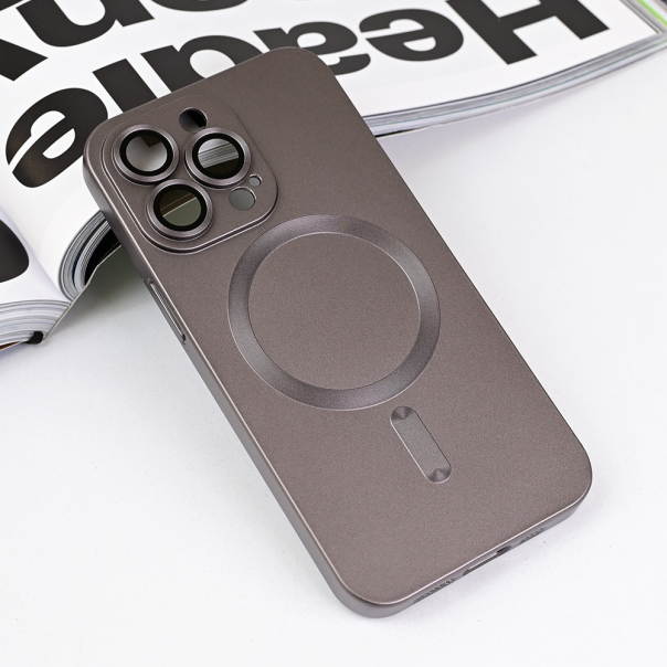 Torbica Magsafe Chrome za iPhone 13 Pro 6.1 siva - 218651