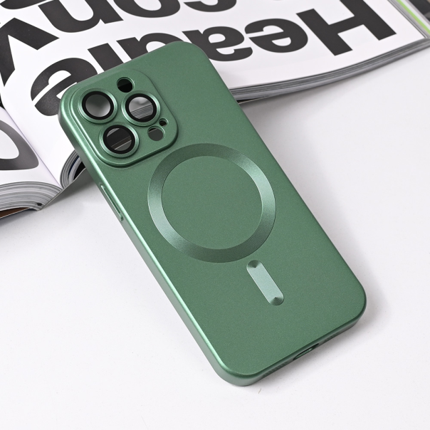 Torbica Magsafe Chrome za iPhone 13 Pro 6.1 zelena - 219972