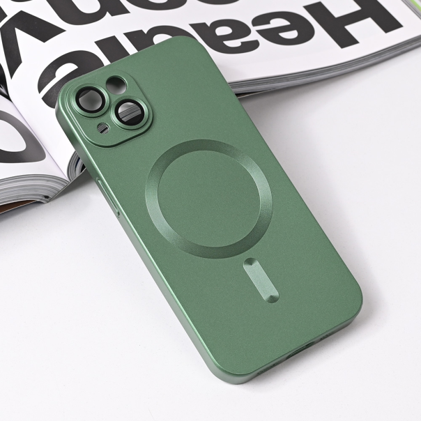 Torbica Magsafe Chrome za iPhone 14 6.1 zelena - 219976