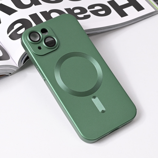 Torbica Magsafe Chrome za iPhone 15 6.1 zelena - 219978