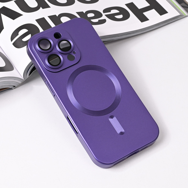 Torbica Magsafe Chrome za iPhone 16 Pro 6.3 ljubicasta - 219985