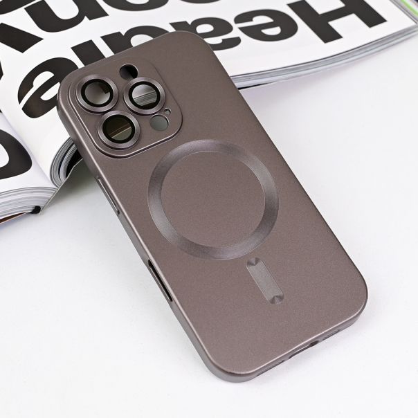 Torbica Magsafe Chrome za iPhone 16 Pro 6.3 siva - 218678