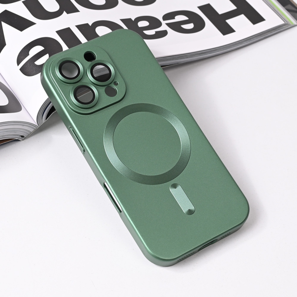 Torbica Magsafe Chrome za iPhone 16 Pro 6.3 zelena - 219983