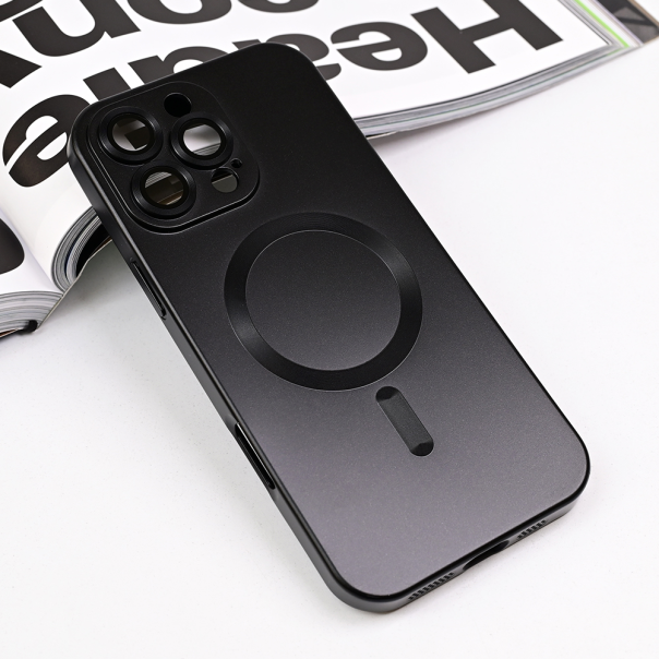 Torbica Magsafe Chrome za iPhone 16 Pro Max 6.9 crna - 218682