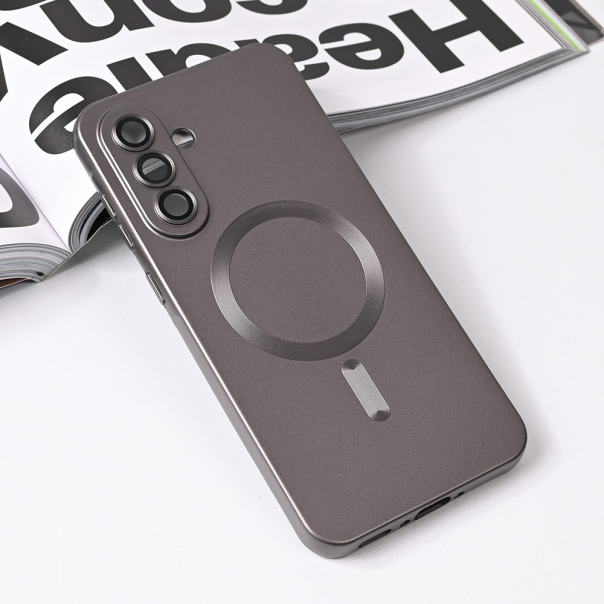 Maska za Samsung Galaxy A56 Magsafe Chrome siva - 220004