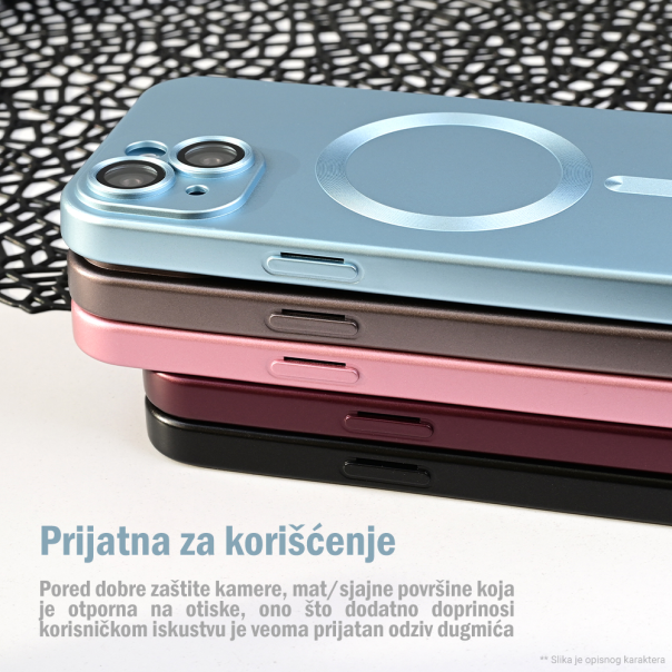 Torbica Magsafe Chrome za Samsung S918B Galaxy S23 Ultra crna - 218687