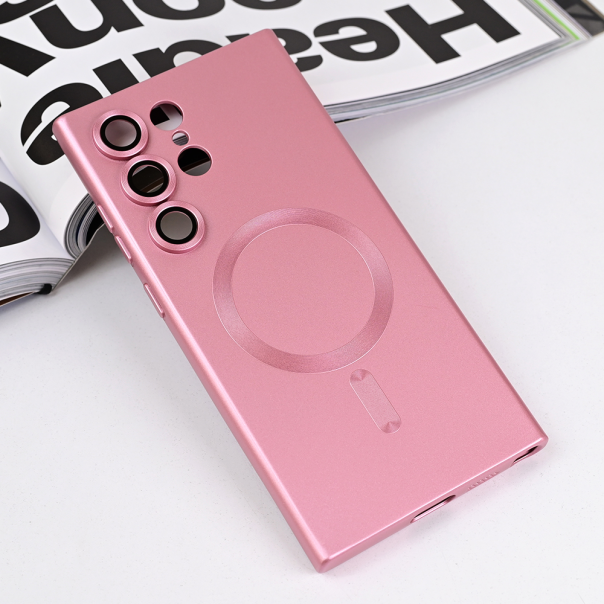 Torbica Magsafe Chrome za Samsung S928B Galaxy S24 Ultra roze - 218701