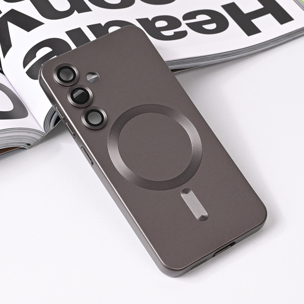 Torbica Magsafe Chrome za Samsung S931B Galaxy S25 siva - 220016