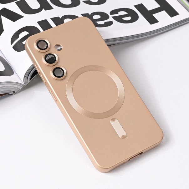 Torbica Magsafe Chrome za Samsung S931B Galaxy S25 zlatna - 220015