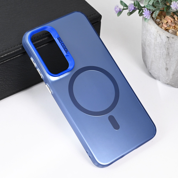 Torbica Magsafe Clear za Samsung S711U Galaxy S23 FE plava - 215522