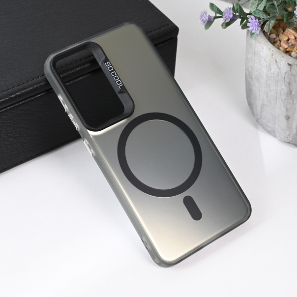 Torbica Magsafe Clear za Samsung S921B Galaxy S24 crna - 215532