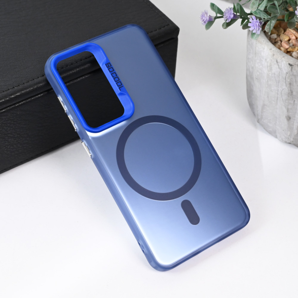 Maska za Samsung Galaxy S24 Plus Magsafe Clear plava - 215538