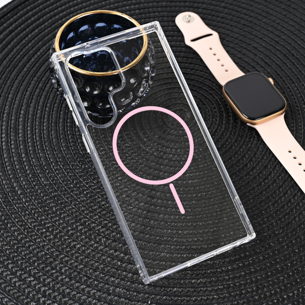 Torbica Magsafe Color Line za Samsung S918B Galaxy S23 Ultra roze - 222086