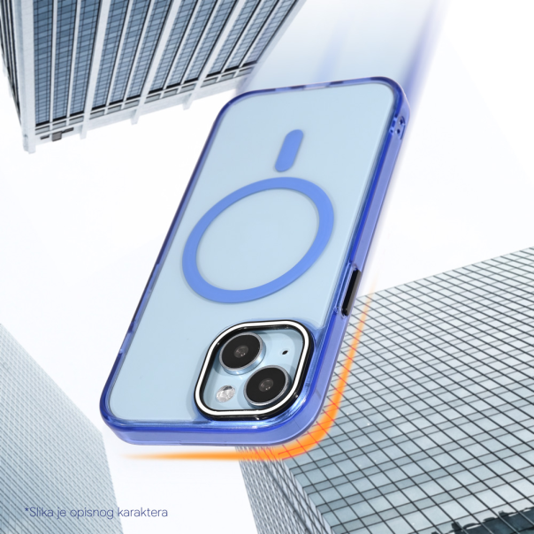 Maska za iPhone 13/14 61 Magsafe Color Pop bela - 223921