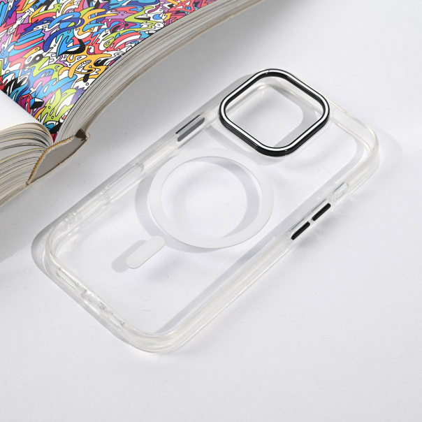 Maska za iPhone 16 Pro 63 Magsafe Color Pop bela - 223935-1