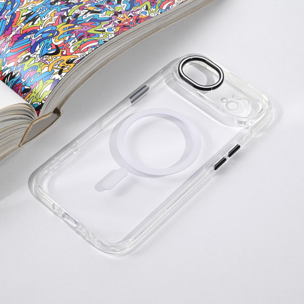 Maska za iPhone 17 Air 66 Magsafe Color Pop bela - 223946-1