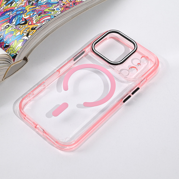 Maska za iPhone 17 Pro 63 Magsafe Color Pop roze - 223951-1