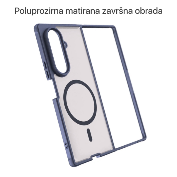 Maska za Samsung Galaxy Z Fold 7 Magsafe Fold tamno plava - 224925