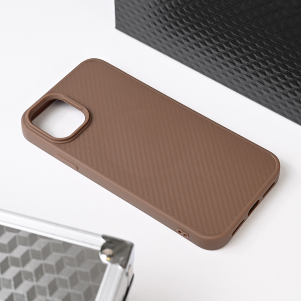 Maska za iPhone 11 6.1 braon Magsafe Kevlar - 220694