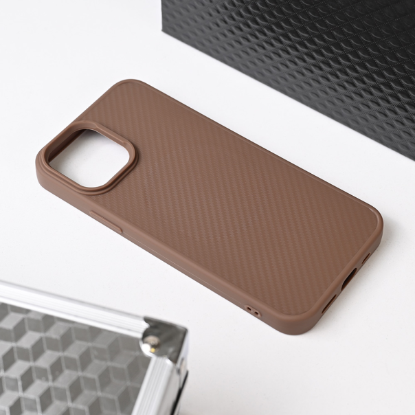 Maska za iPhone 12 Pro 6.1 braon Magsafe Kevlar - 220700