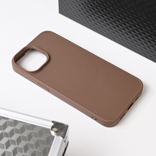 Maska za iPhone 13 6.1 braon Magsafe Kevlar - 220703