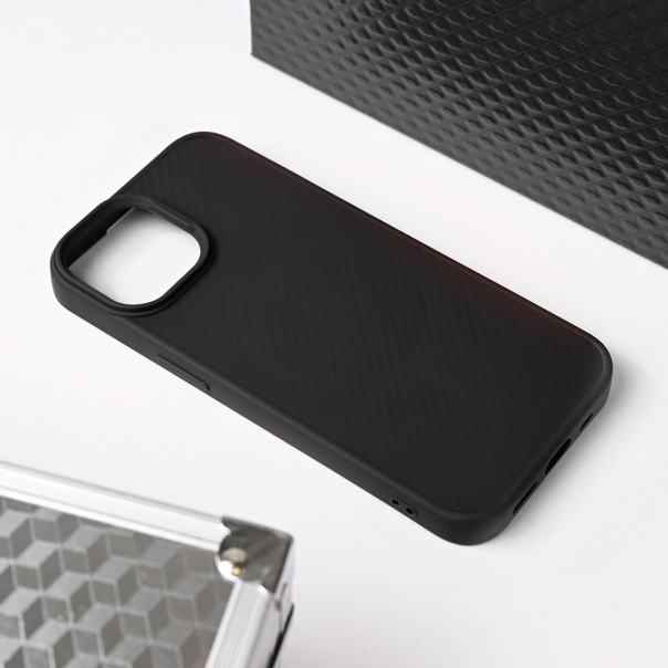 Torbica Magsafe Kevlar za iPhone 14 6.1 crna - 220704