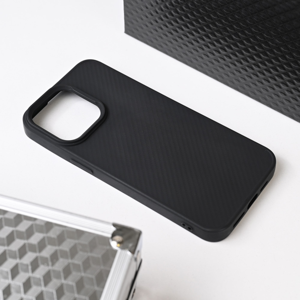Torbica Magsafe Kevlar za iPhone 14 Pro Max 6.7 crna - 220713