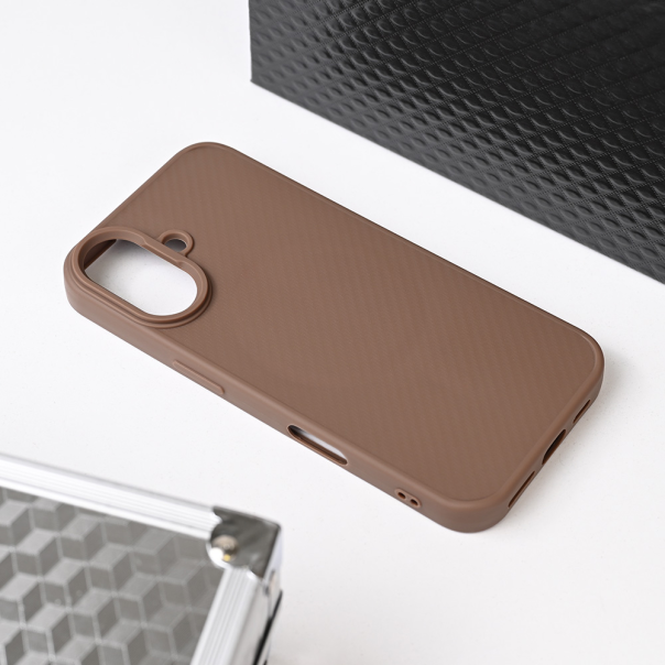 Maska za iPhone 16 6.1 braon Magsafe Kevlar - 220727