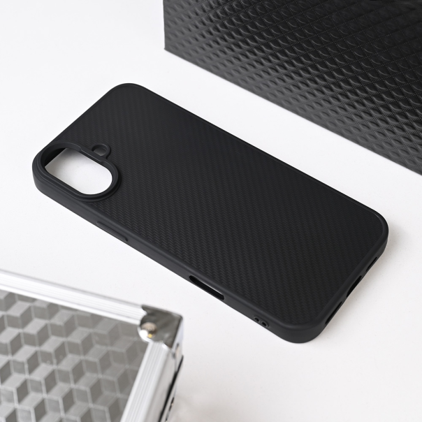 Torbica Magsafe Kevlar za iPhone 16 Plus 6.7 crna - 220728