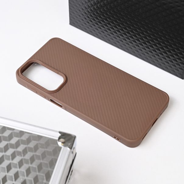 Maska za Samsung Galaxy A16 5G braon Magsafe Kevlar - 220742