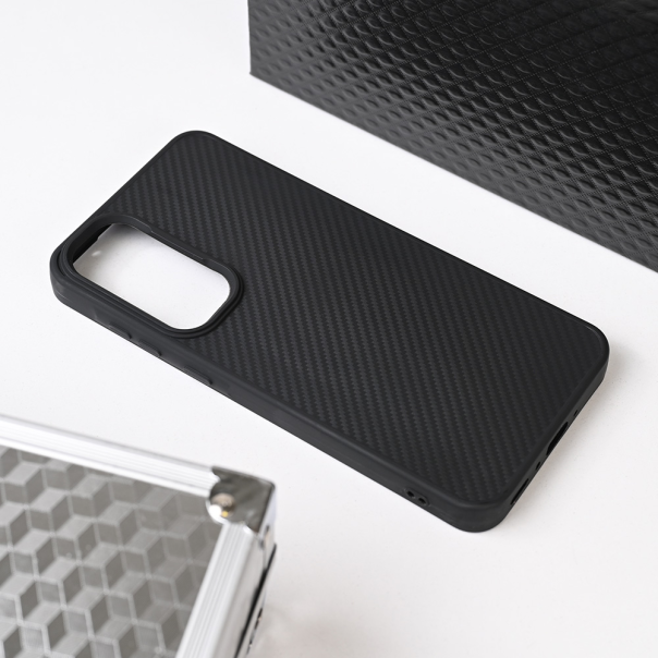 Maska za Samsung Galaxy A55 5G Magsafe Kevlar crna - 220749