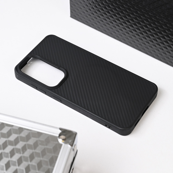 Maska za Samsung Galaxy S23 Magsafe Kevlar crna - 220752
