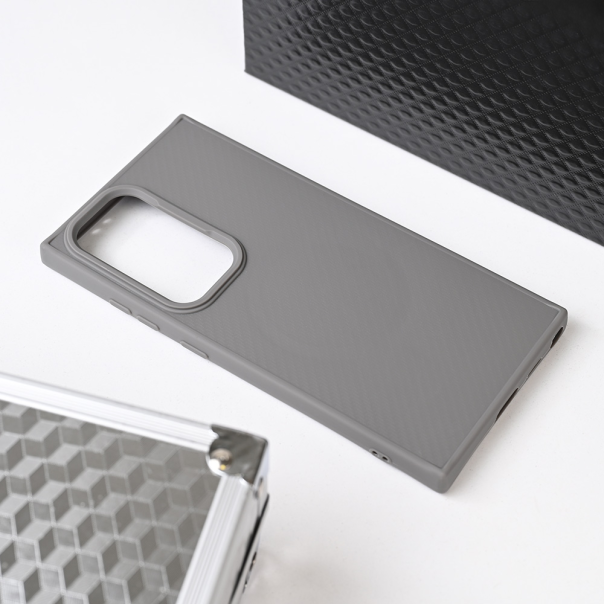 Torbica Magsafe Kevlar za Samsung S928B Galaxy S24 Ultra siva - 220762