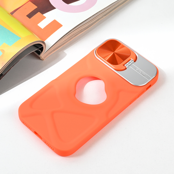 Maska za iPhone 11 6.1 narandžasto Magsafe Lens holder - 214649