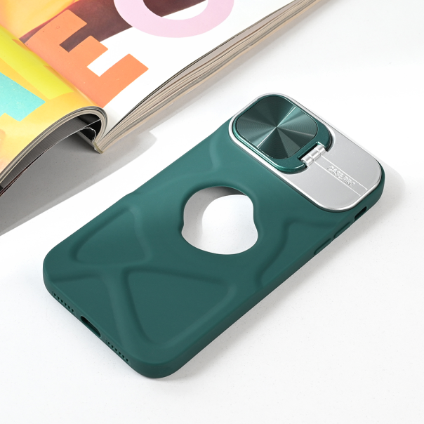 Maska za iPhone 11 6.1 Magsafe Lens holder zelena - 214647