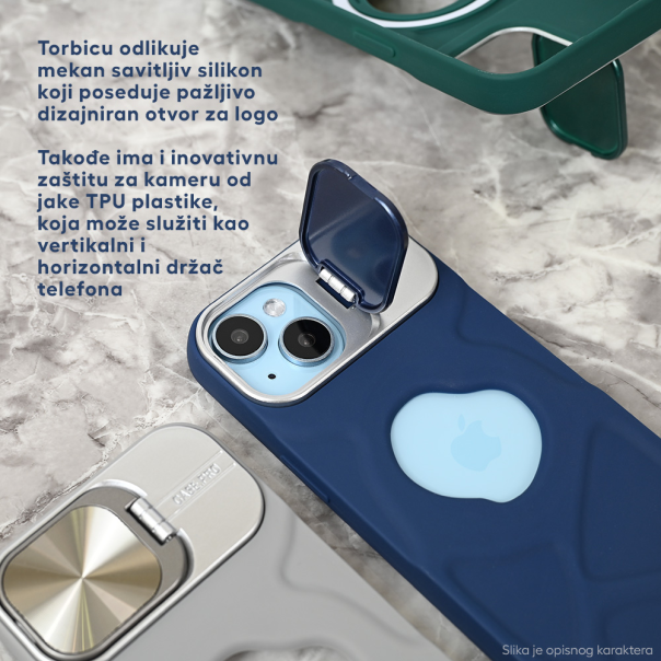 Torbica Magsafe Lens holder za iPhone 13 Pro Max 6.7 siva - 214659