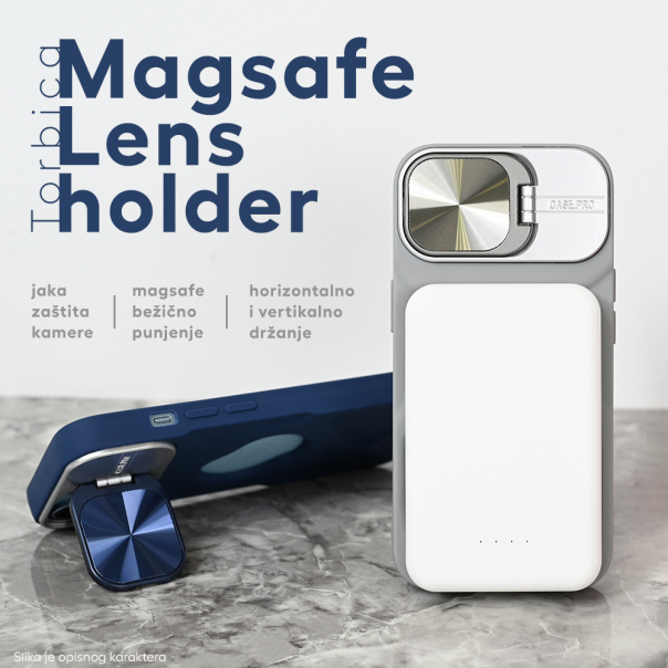 Torbica Magsafe Lens holder za iPhone 14 Pro 6.1 zelena - 214673