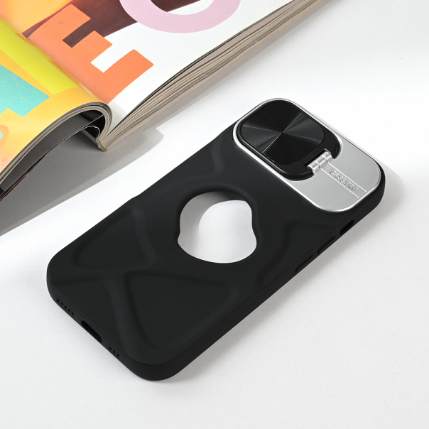 Torbica Magsafe Lens holder za iPhone 15 6.1 crna - 214674