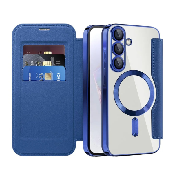 Torbica Magsafe Lux Bi Fold za Samsung A366B Galaxy A36 plava - 220610