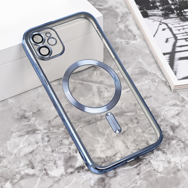 Maska za iPhone 11 6.1 Magsafe Lux tamno plava - 215389-1