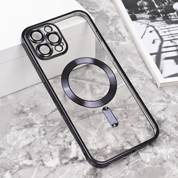 Torbica Magsafe Lux za iPhone 12 Pro Max 6.7 crna - 215397-1