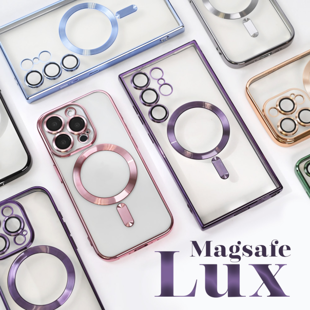 Torbica Magsafe Lux za iPhone 12 Pro Max 6.7 zlatna - 215398-1