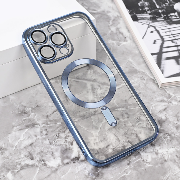 Torbica Magsafe Lux za iPhone 13 Pro Max 6.7 plava - 215406-1