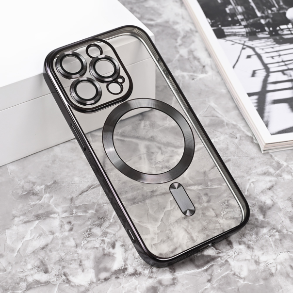 Torbica Magsafe Lux za iPhone 14 Pro 6.1 crna - 215410-1