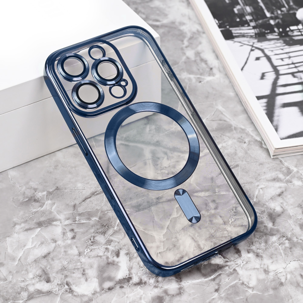 Torbica Magsafe Lux za iPhone 15 Pro 6.1 plava - 215423-1