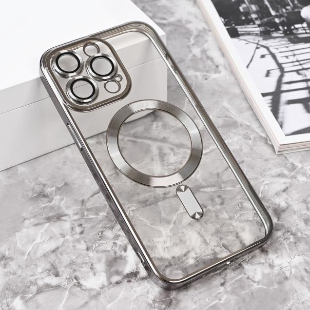 Torbica Magsafe Lux za iPhone 15 Pro Max 6.7 siva - 215430-1