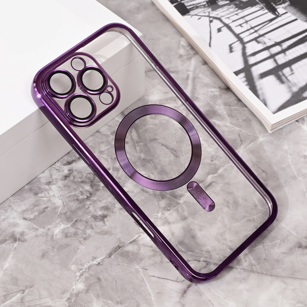 Torbica Magsafe Lux za iPhone 16 Pro Max 6.9 ljubicasta - 216224-1