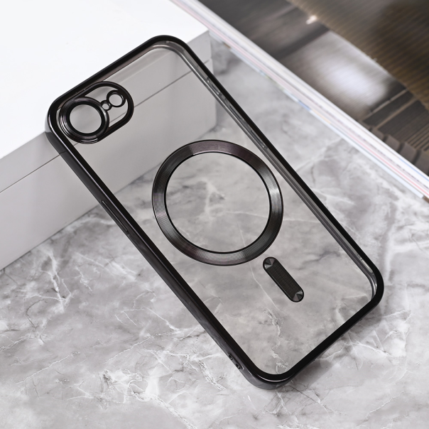 Maska za iPhone 16E Magsafe Lux crna - 221344