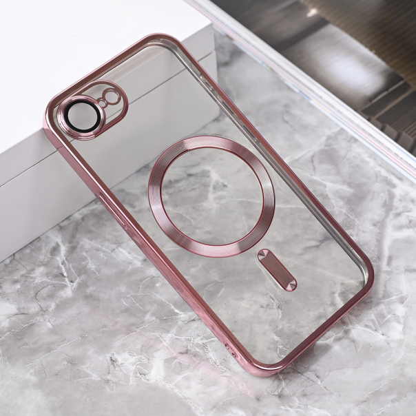 Maska za iPhone 16E Magsafe Lux roze - 221346