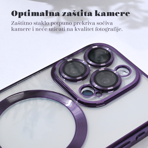 Maska za Samsung Galaxy A06 Magsafe Lux roze - 220228